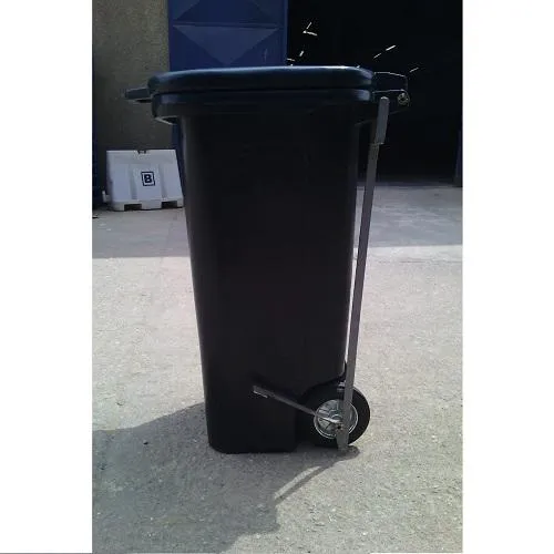 240ltr Pedal Wheel Bin (Rubber Tyre)