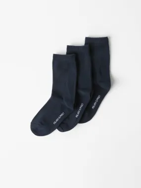 3 Pack Kids Socks