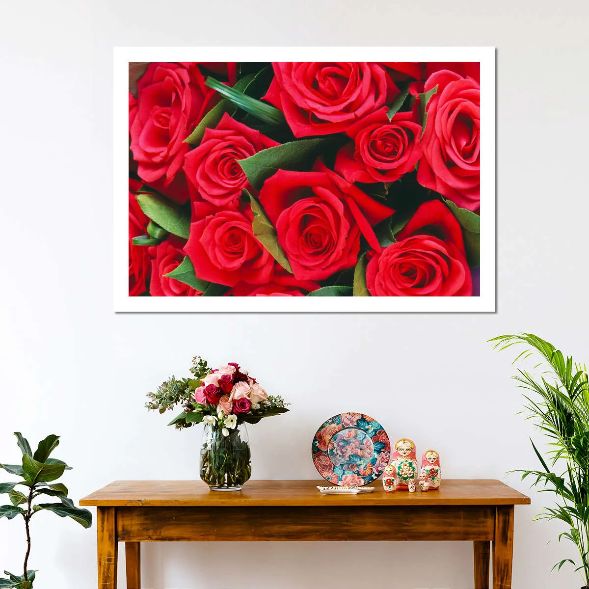 A Bouquet Of Red Roses II Wall Art