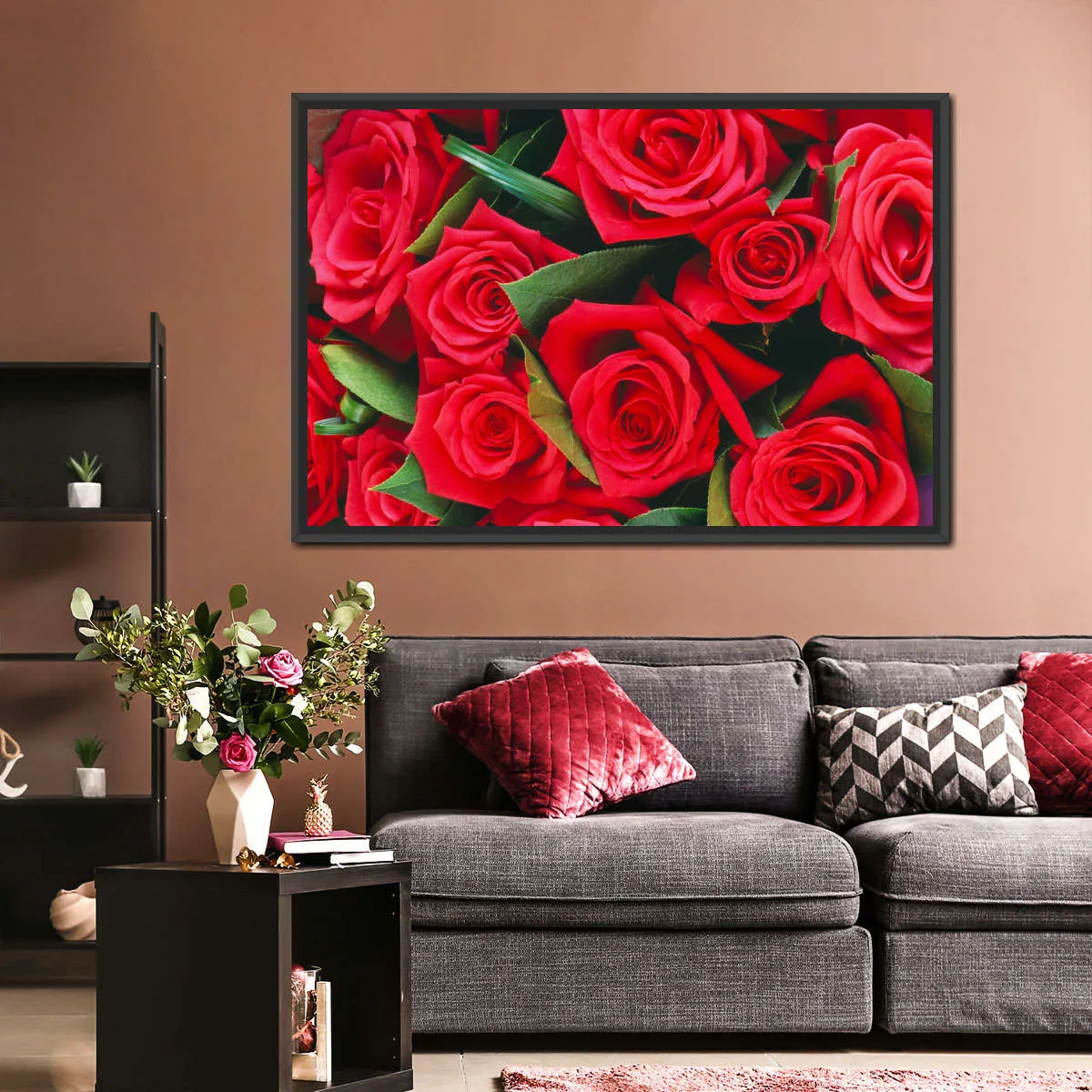 A Bouquet Of Red Roses II Wall Art