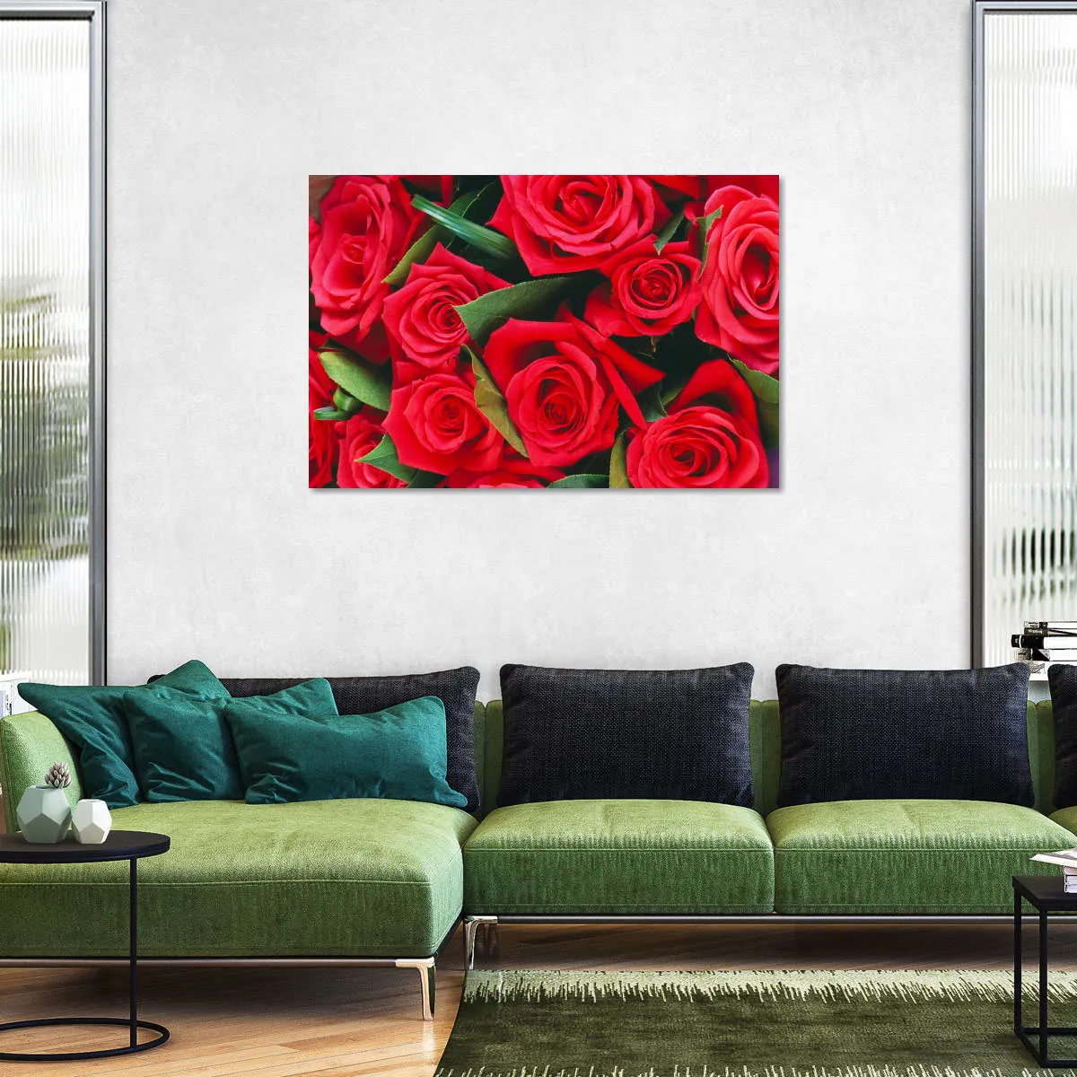 A Bouquet Of Red Roses II Wall Art