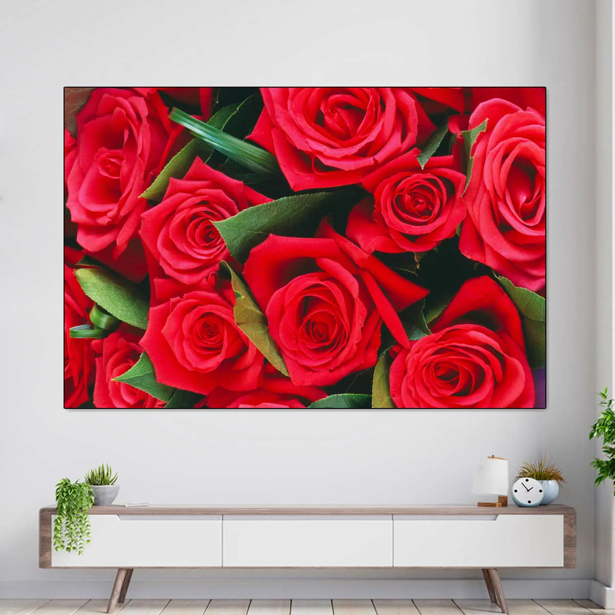 A Bouquet Of Red Roses II Wall Art