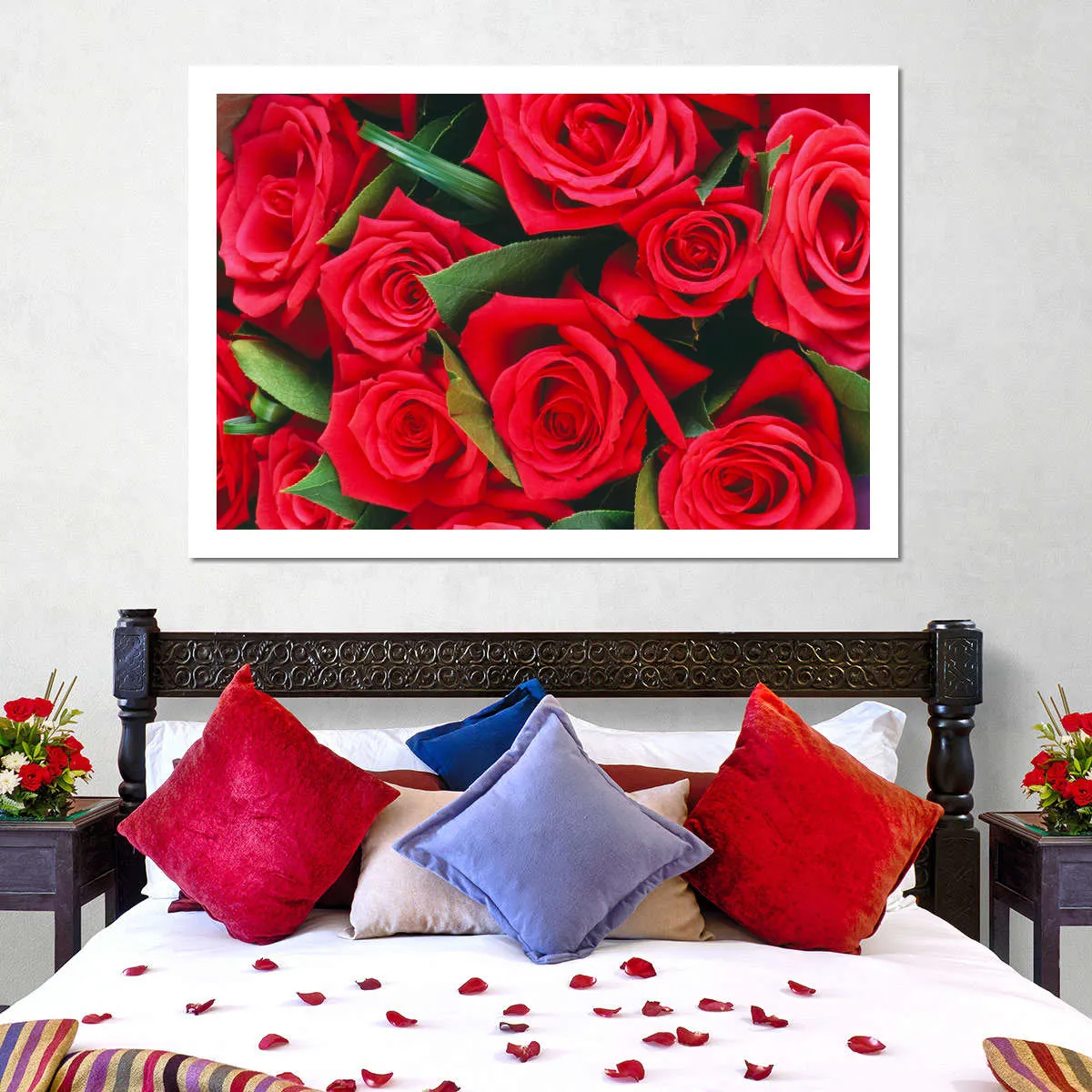 A Bouquet Of Red Roses II Wall Art