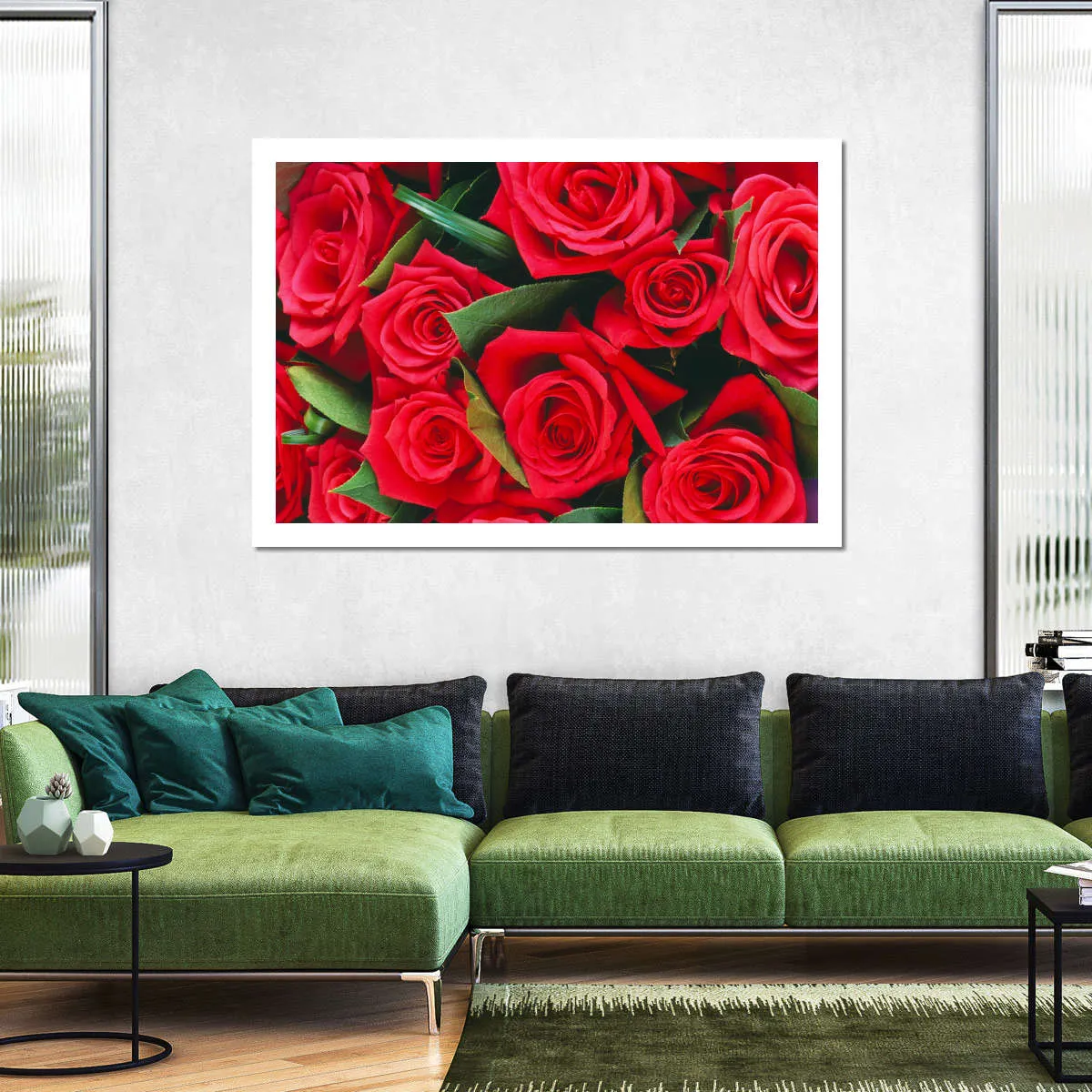 A Bouquet Of Red Roses II Wall Art