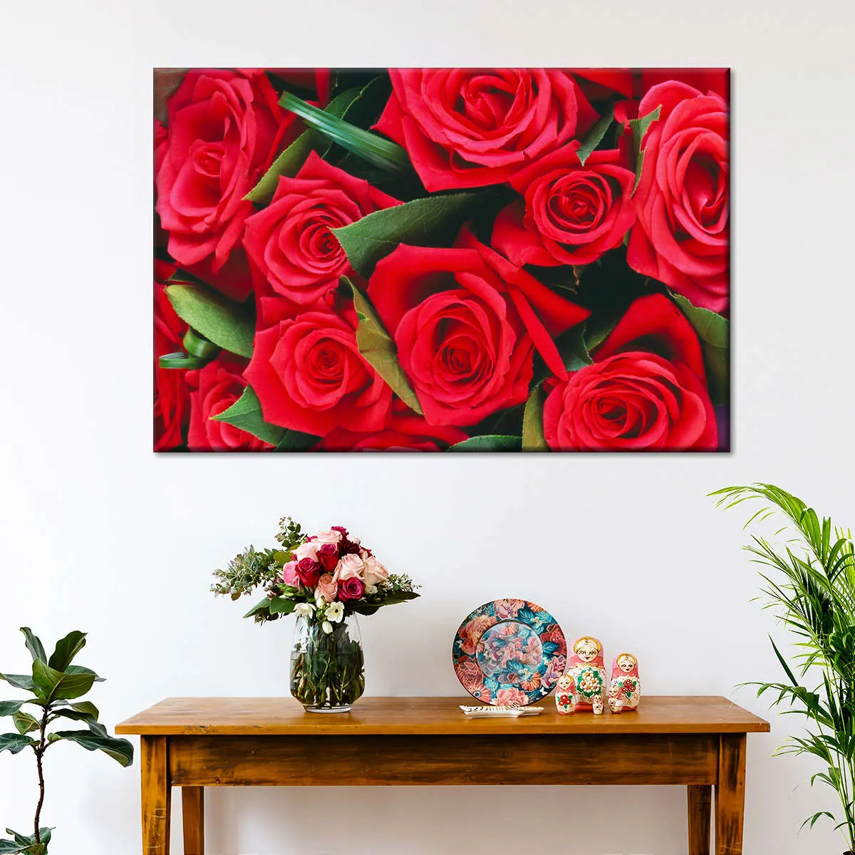 A Bouquet Of Red Roses II Wall Art