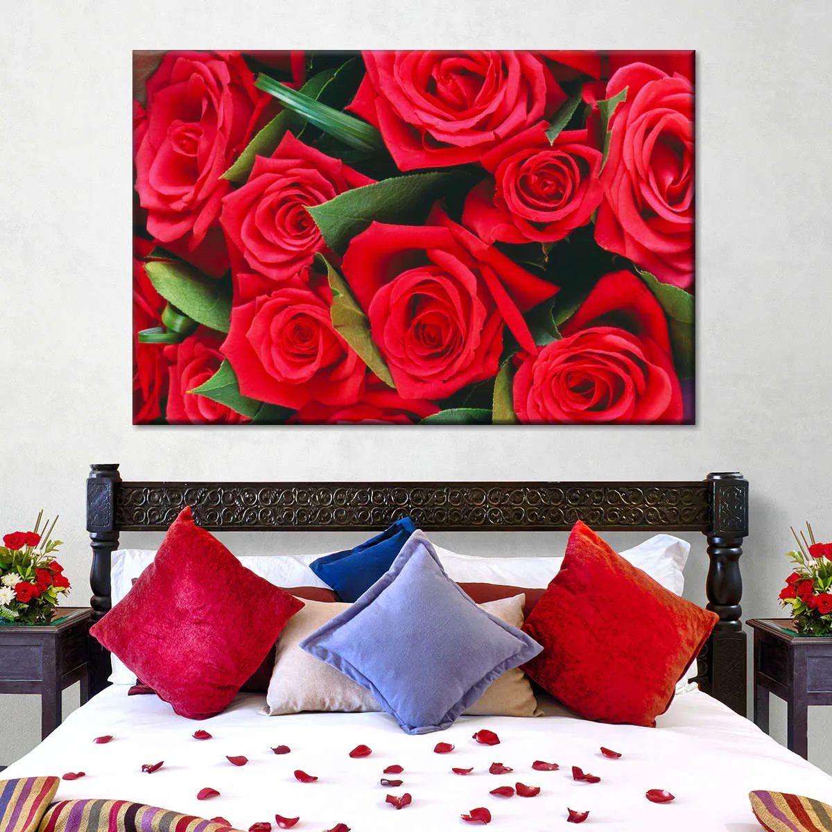 A Bouquet Of Red Roses II Wall Art