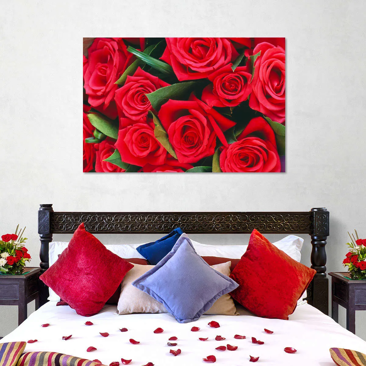 A Bouquet Of Red Roses II Wall Art