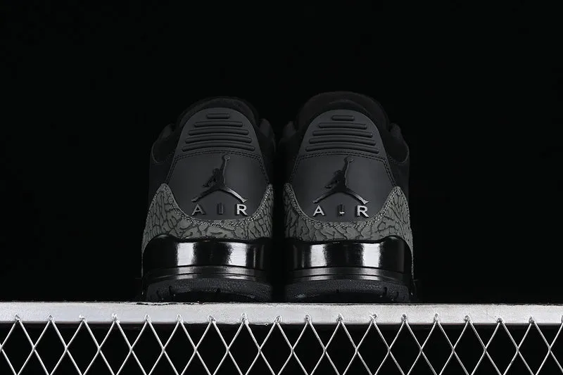 AIR JORDAN 3 RETRO BLACK/GREY