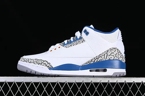 AIR JORDAN RETRO 3 WHITE/GREY/BLACK/BLUE