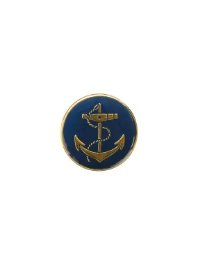 Anchor navy/gilt