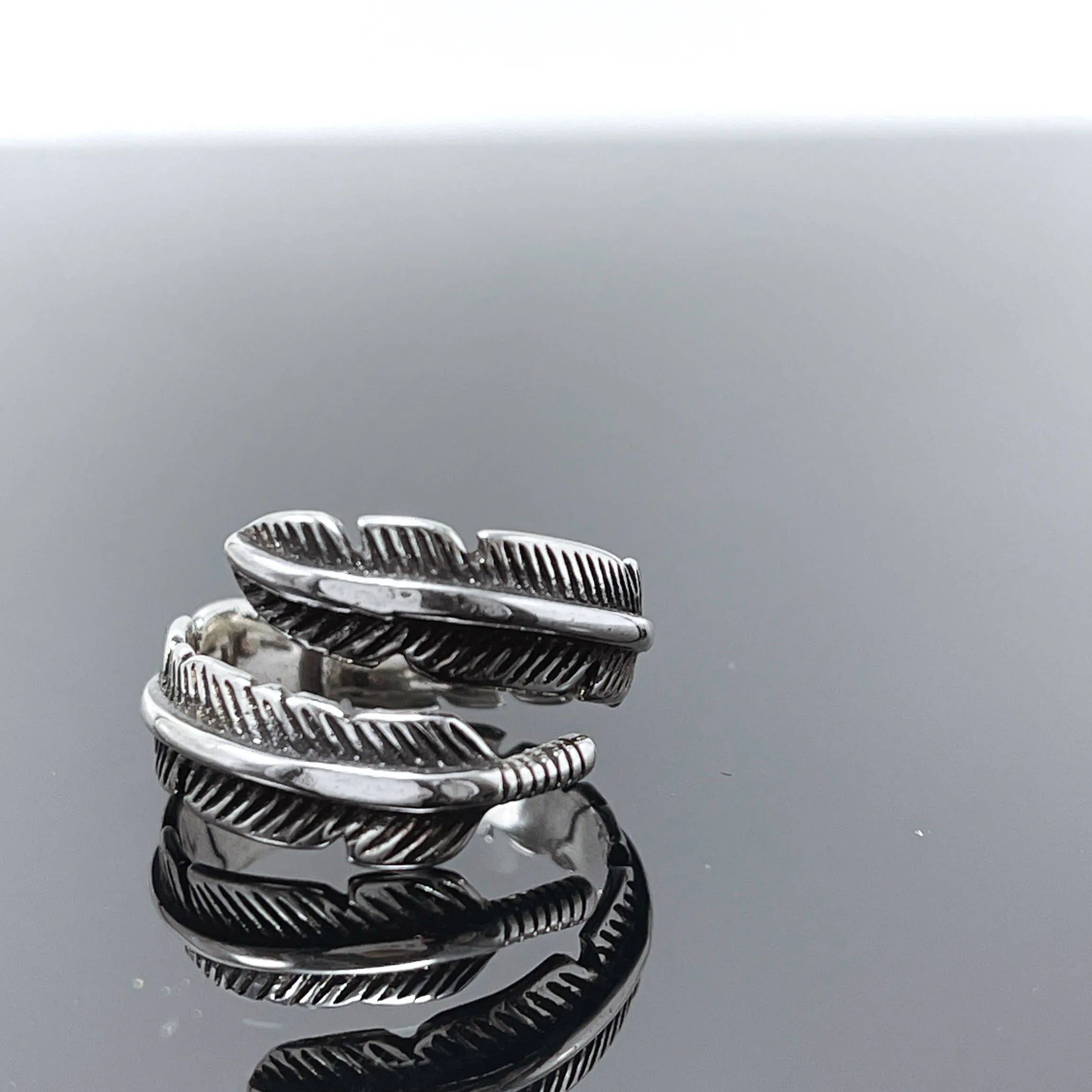 Ariel Feather Wrap Ring