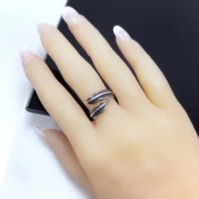 Ariel Feather Wrap Ring