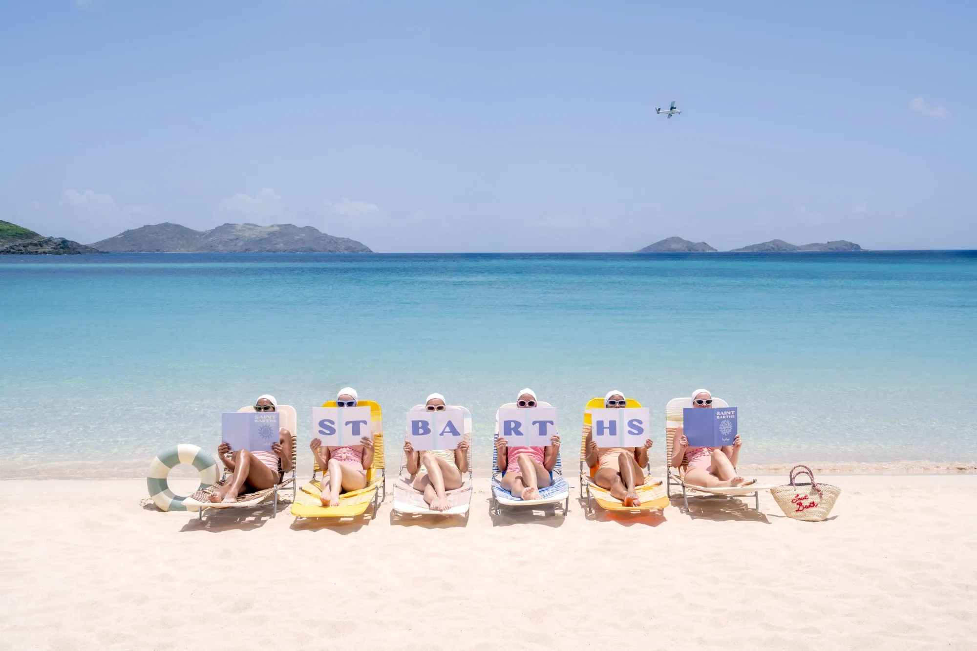 Bathing Beauties, St. Jean Bay, St. Barths