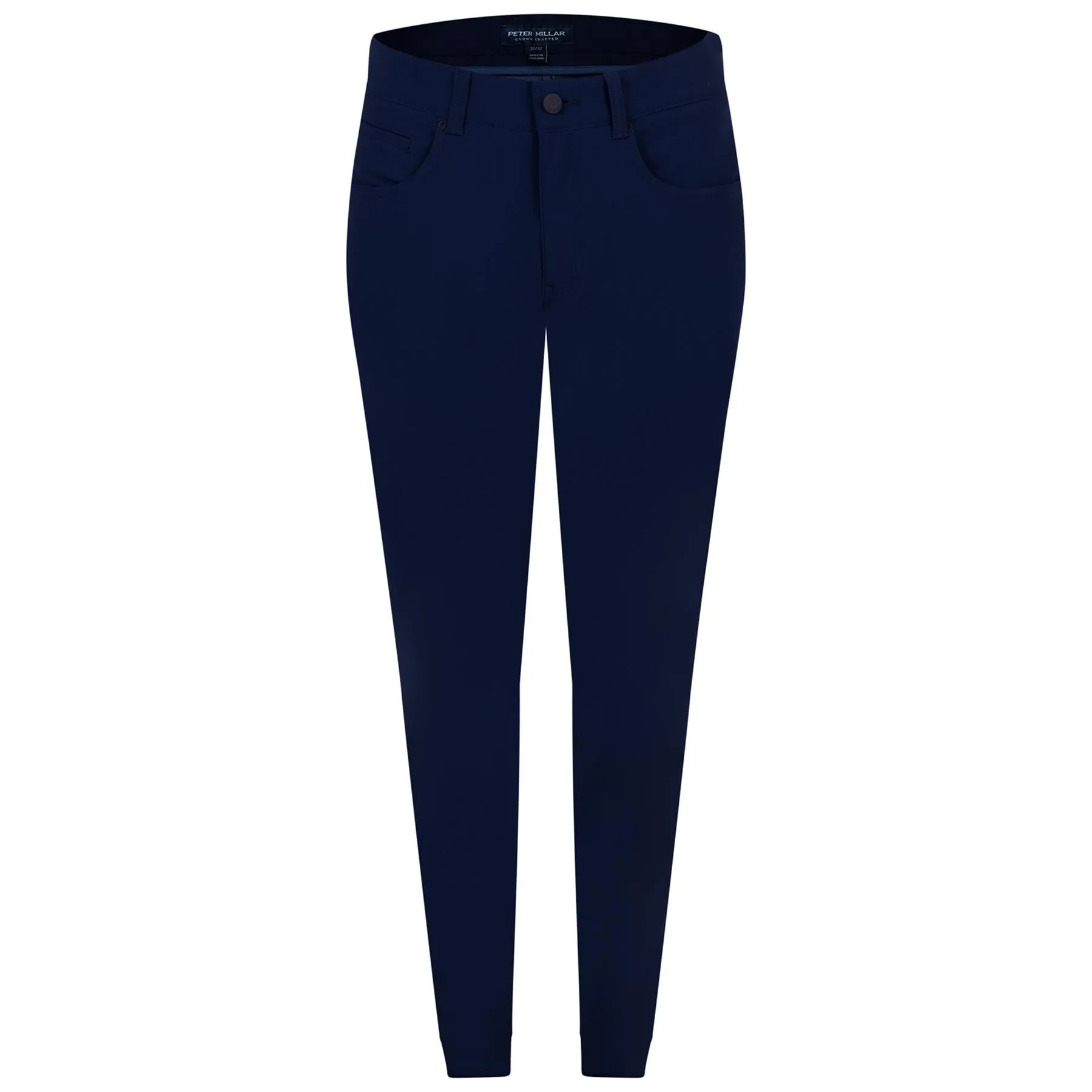 Bingham Performance Tailored Fit Five-Pocket Trousers Navy - AW23