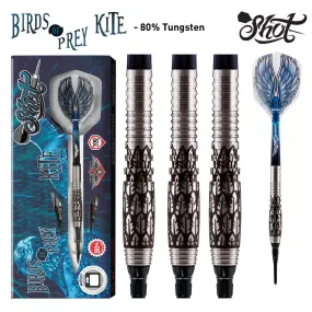 Birds of Prey Kite Soft Tip Dart Set-80% Tungsten Barrels