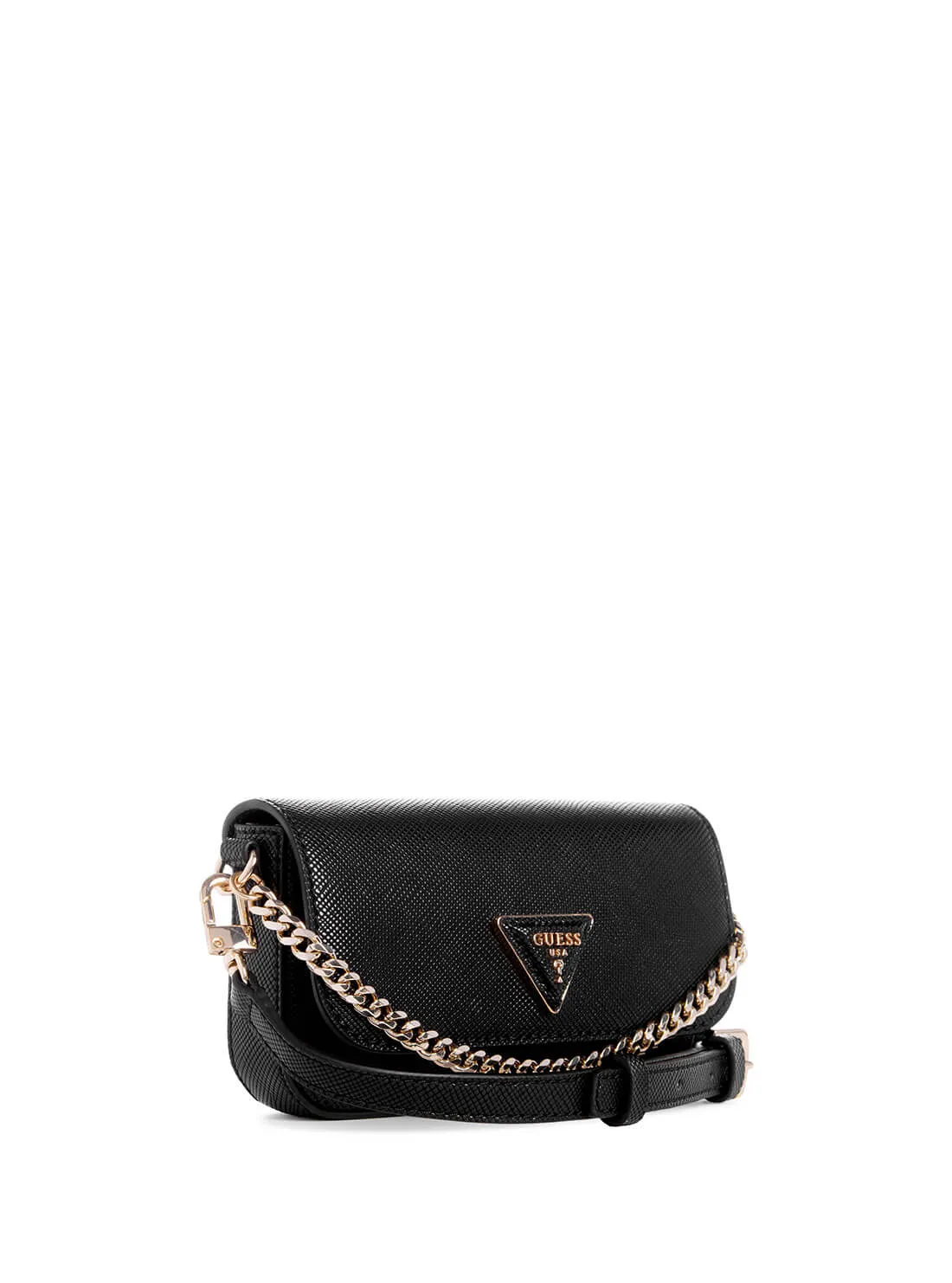 Black Brynlee Micro Mini Shoulder Bag