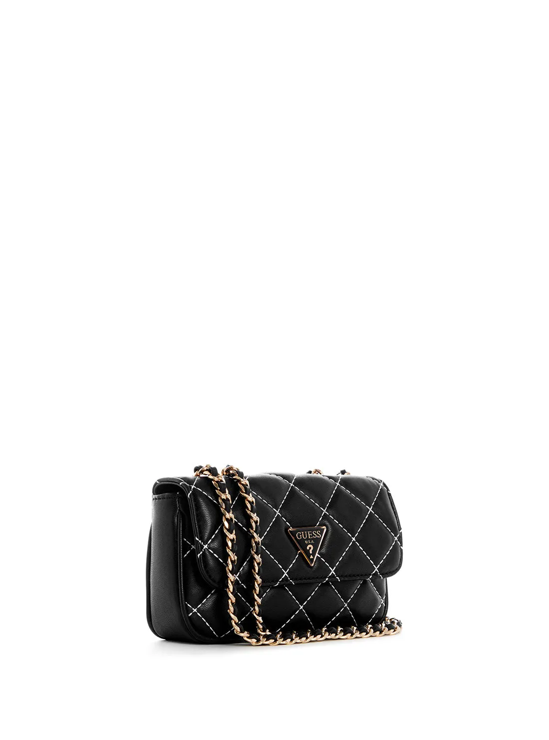 Black Cessily Micro Mini Crossbody Bag