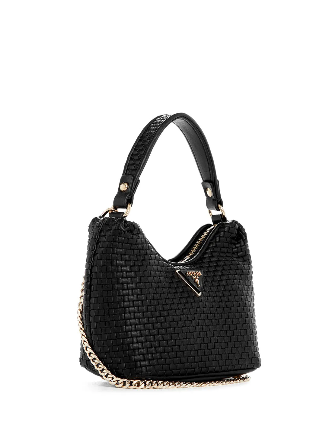 Black Etel Mini Hobo Bag