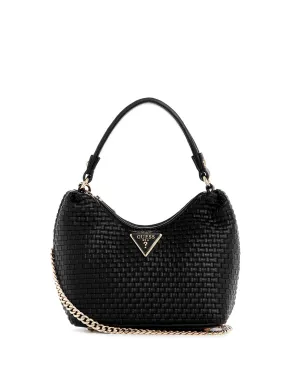 Black Etel Mini Hobo Bag