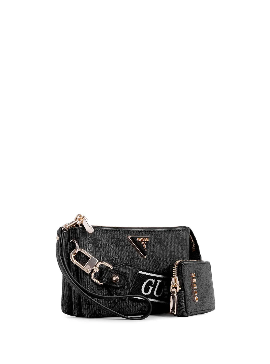 Black Latona Triple Mini Bag