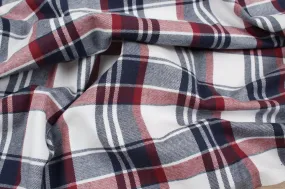 Brushed Flannel for Shirting - Checks