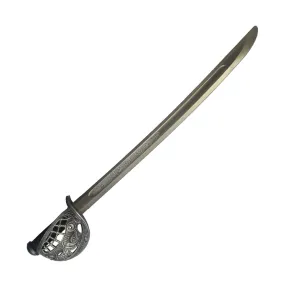 Captain Deep Pirate Boarding Sabre Sword suitable for Larp, Cosplay, Fancy Dress