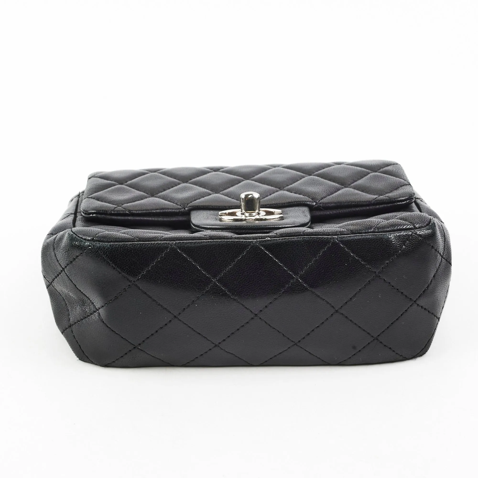 Chanel Classic Flap Square Lambskin Black Mini - Series 20