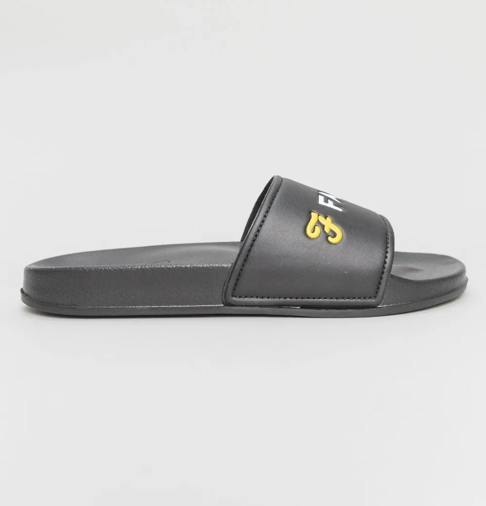 Farah Graford Slides Black