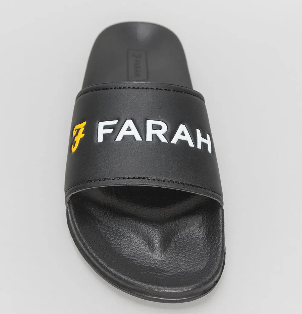 Farah Graford Slides Black