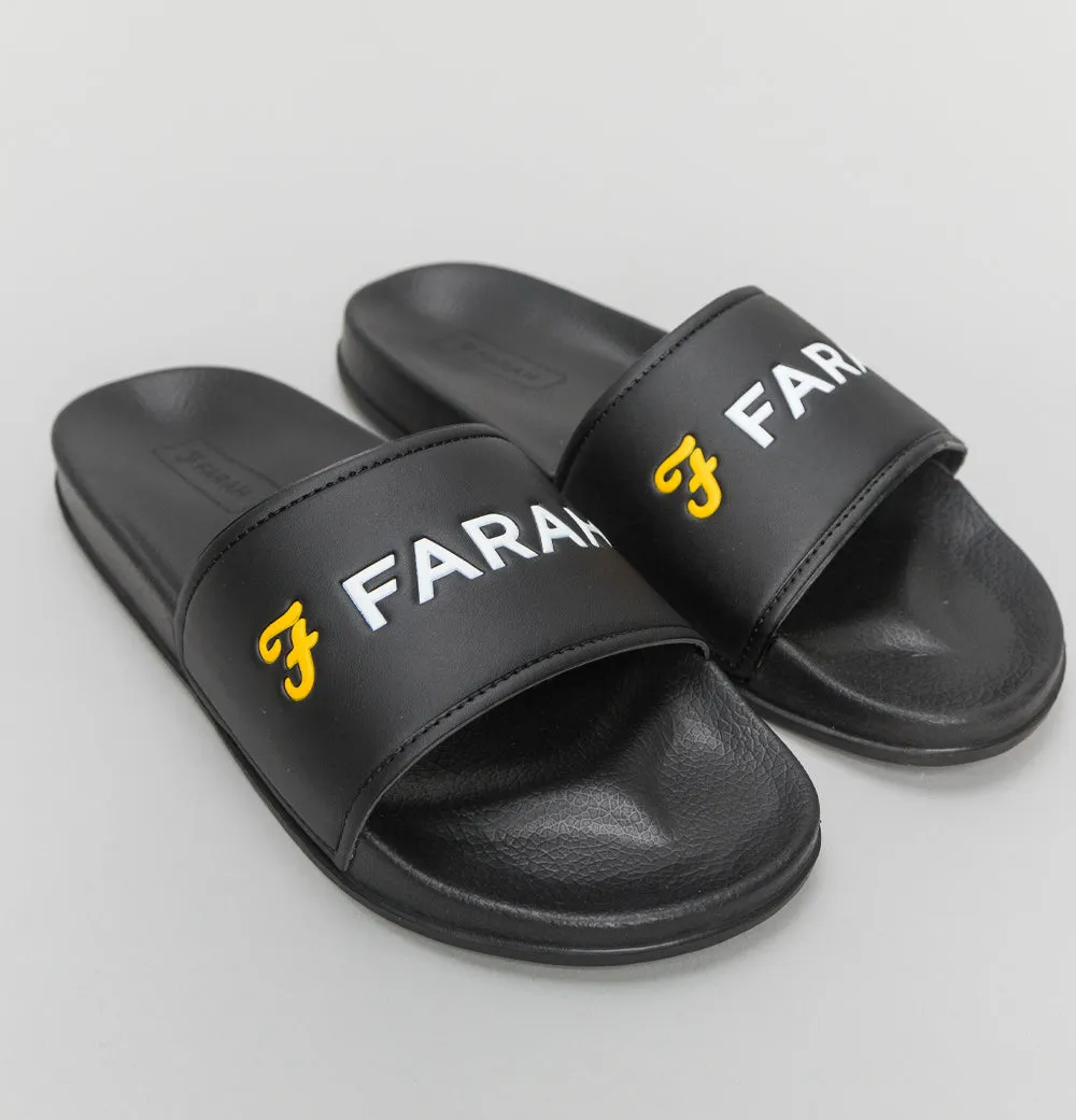 Farah Graford Slides Black