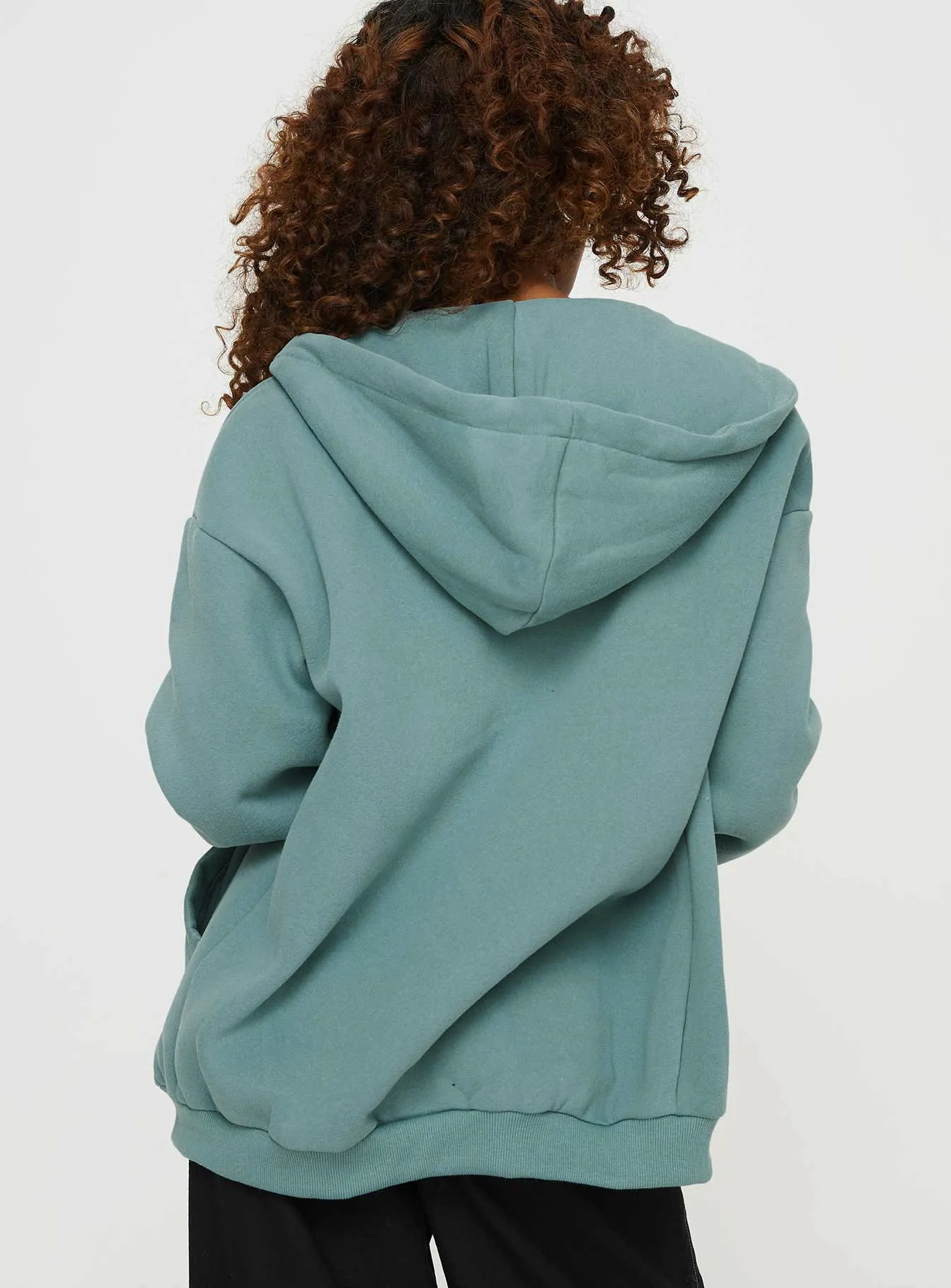 Florida Zip Up Sweatshirt Soft Sage