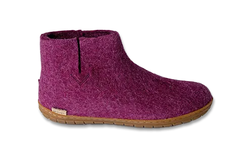 glerups Boot Cranberry Rubber