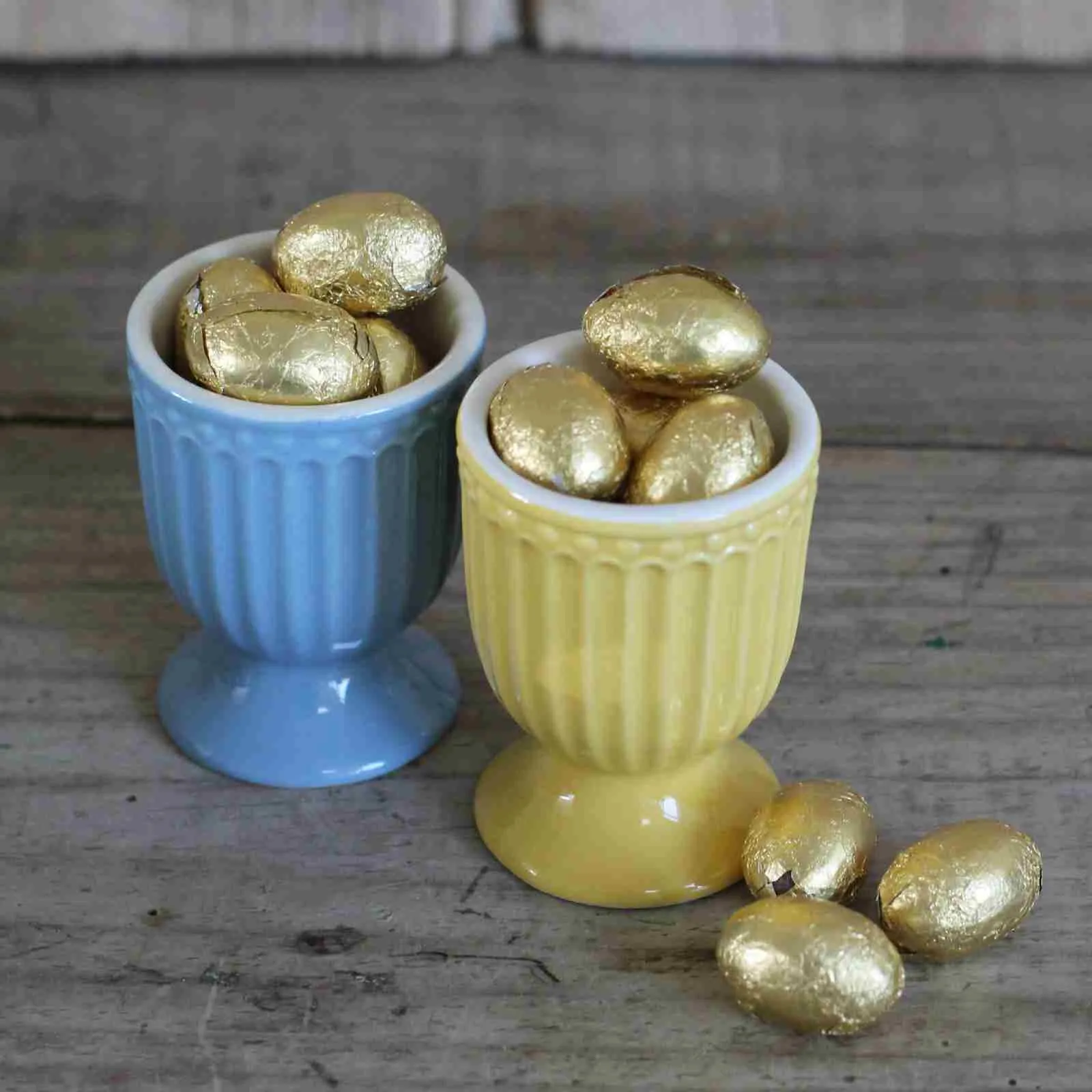 Gold Foil Mini Eggs x 10