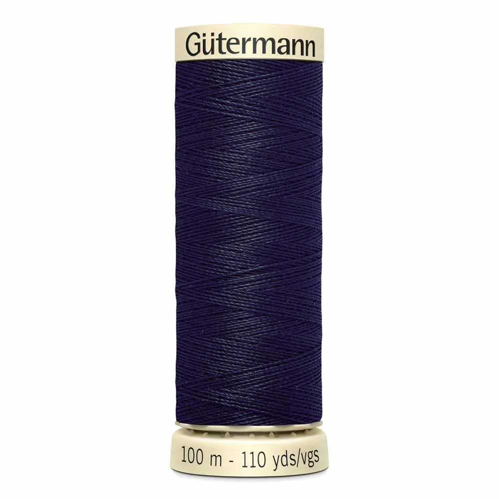 Gutermann Polyester Thread 100m #278 Dark Navy Blue