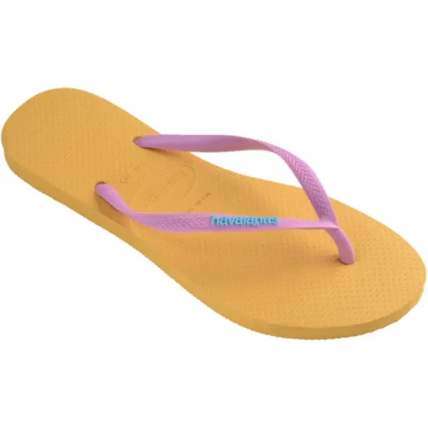 HAVAIANAS - Ladies Slim Logo Pop-Up Flip Flops