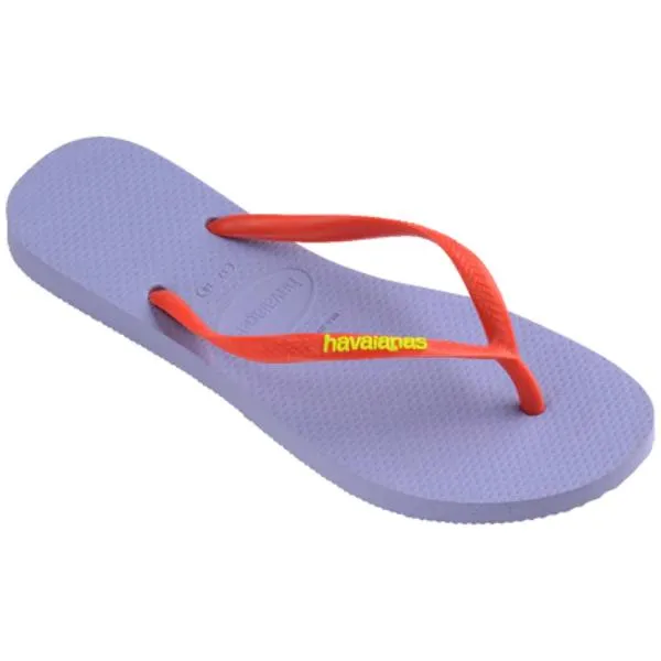 HAVAIANAS - Ladies Slim Logo Pop-Up Flip Flops