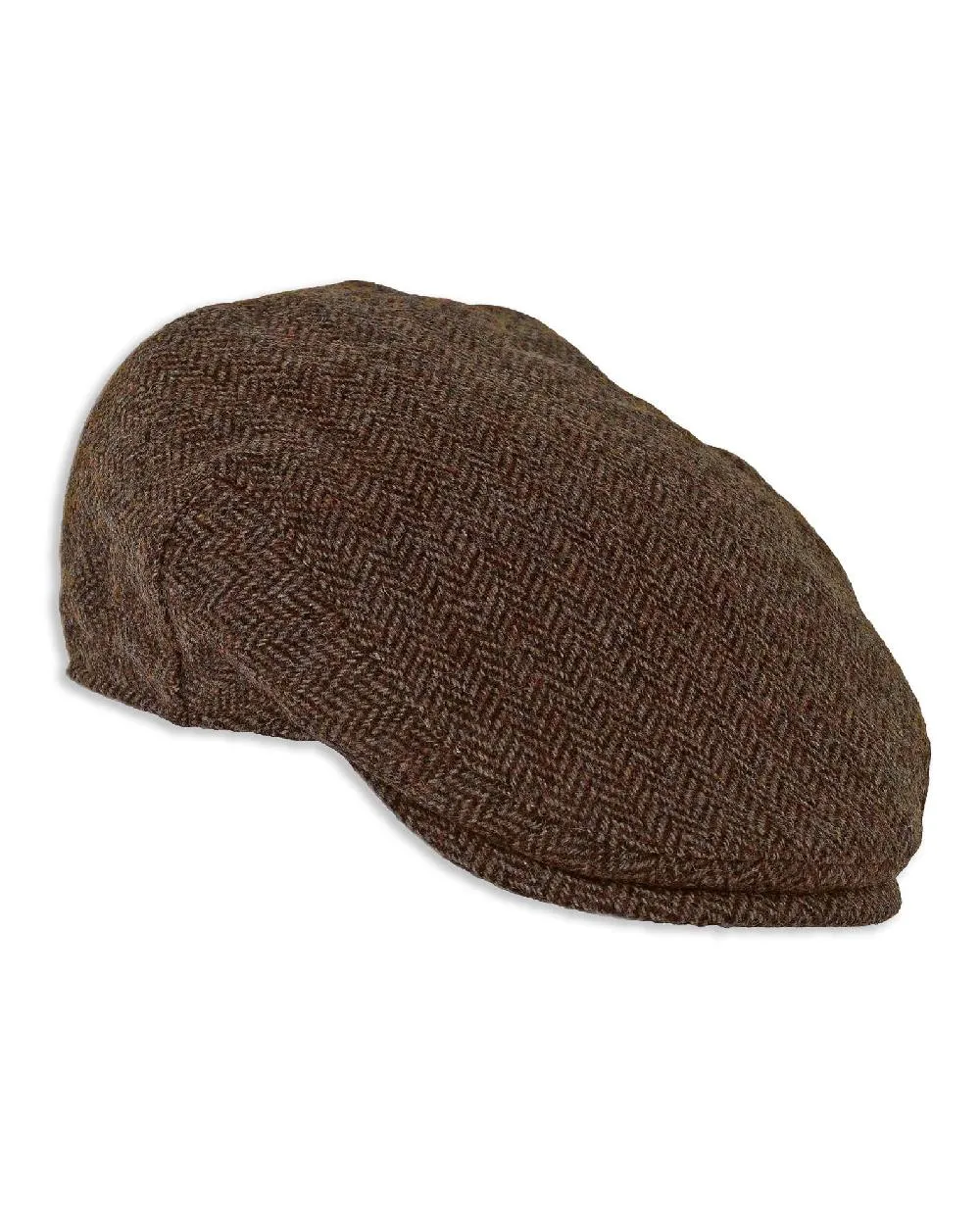 Heather Chapman Shetland Wool Tweed Flat Cap