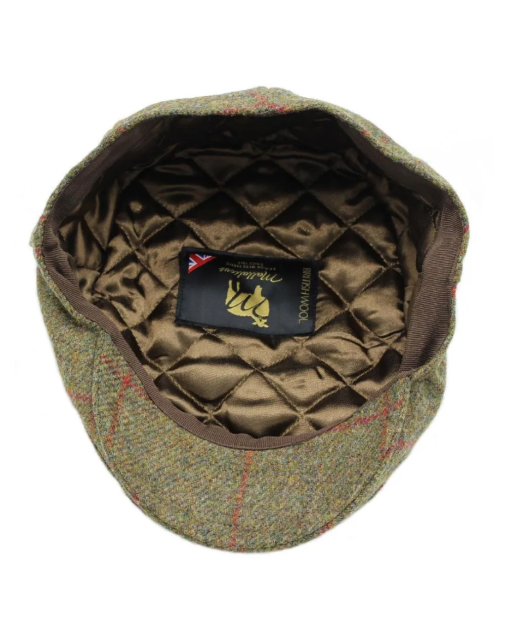 Heather Chapman Shetland Wool Tweed Flat Cap