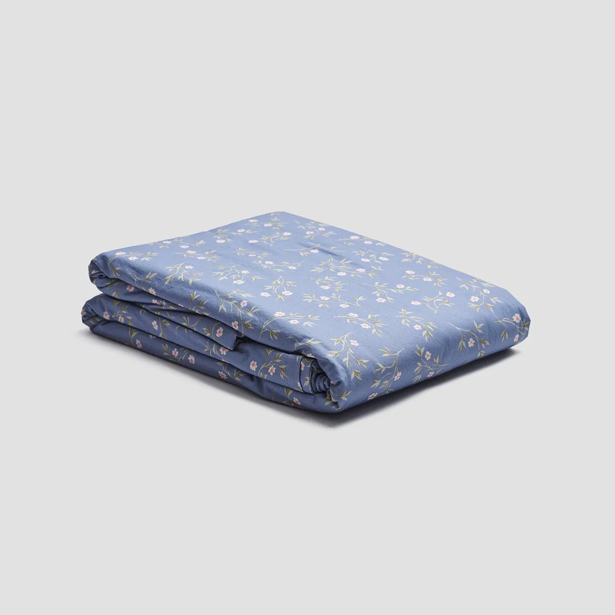 Iris Floral Cotton Duvet Cover