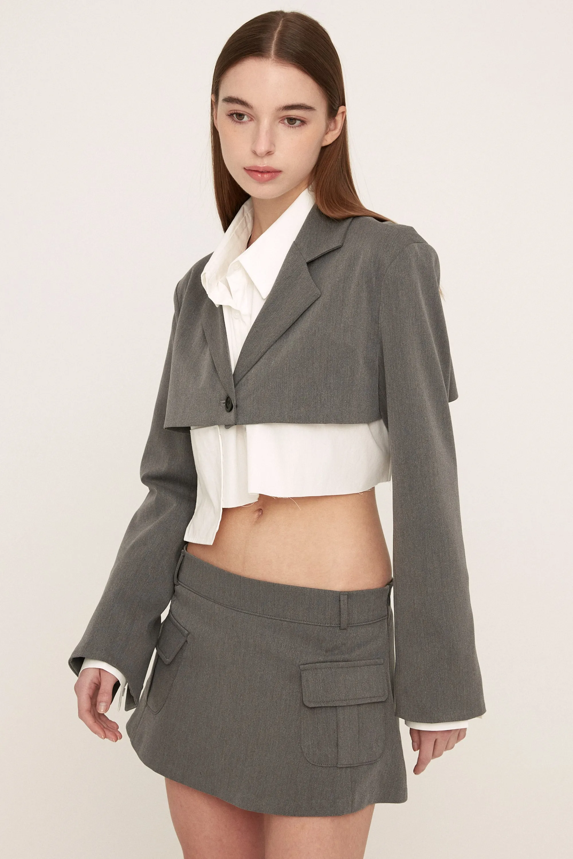 Iris Micro Cropped Jacket