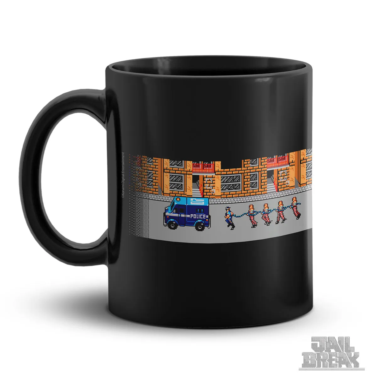 Jail Break Black Mug