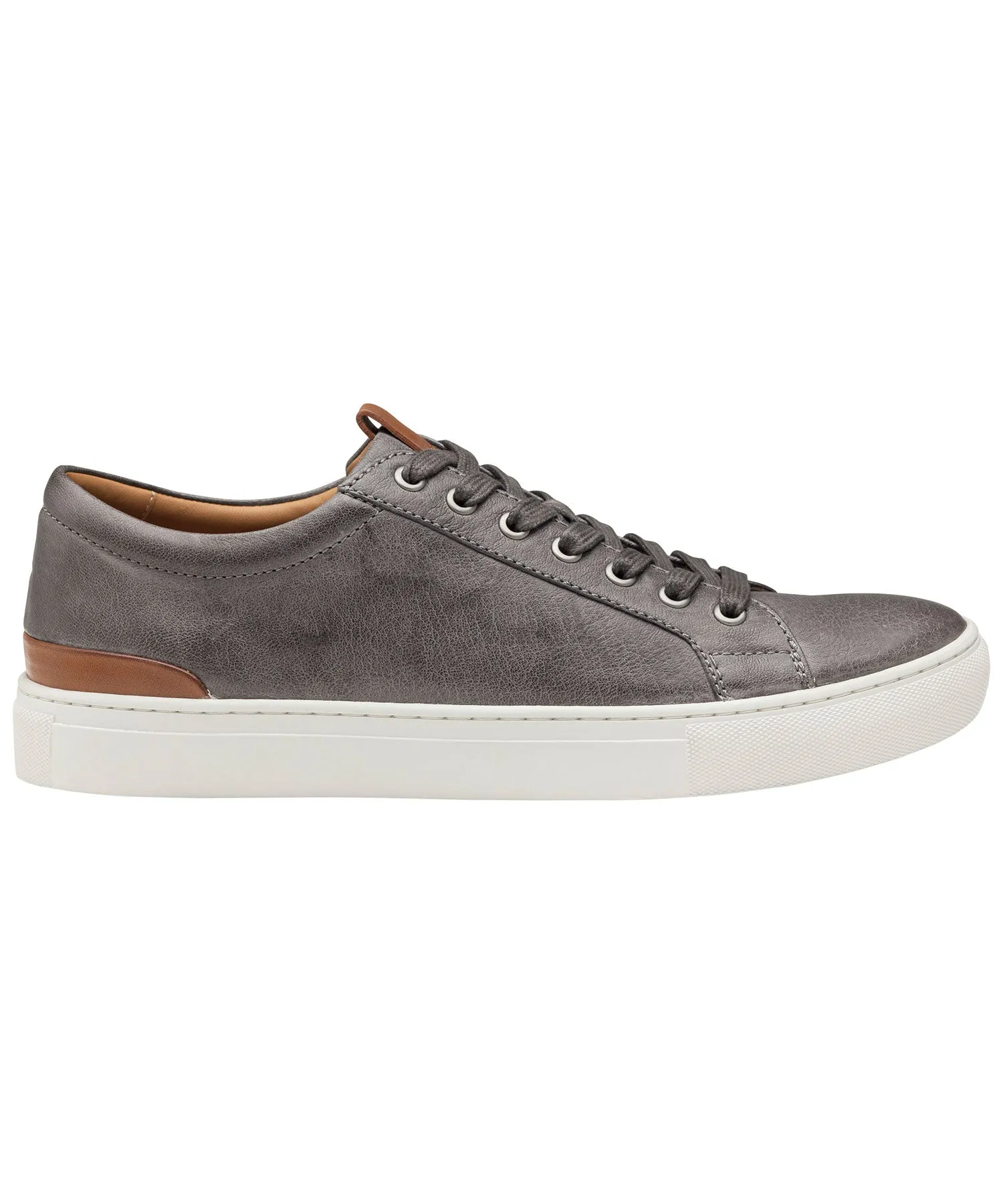 Johnston & Murphy Banks Lace to Toe Sneakers - Gray