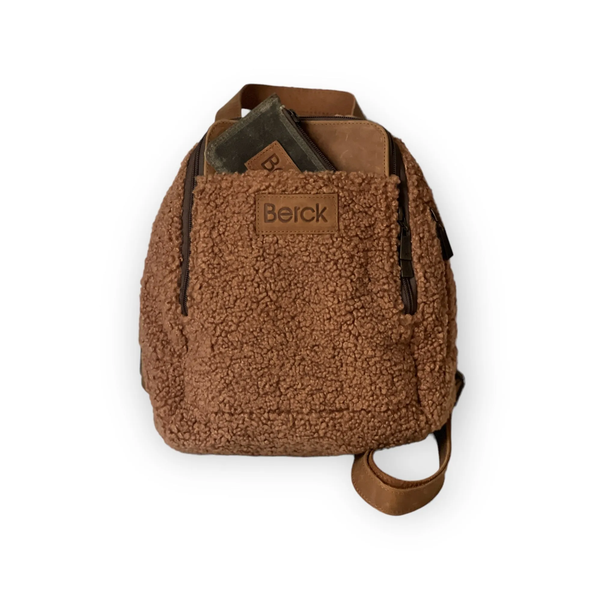 Kimchi Backpack FAUX TEDDY SHEARLING