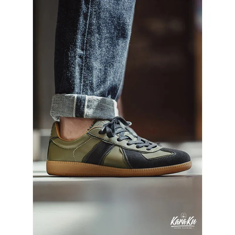 Lambskin German Military Sneakers