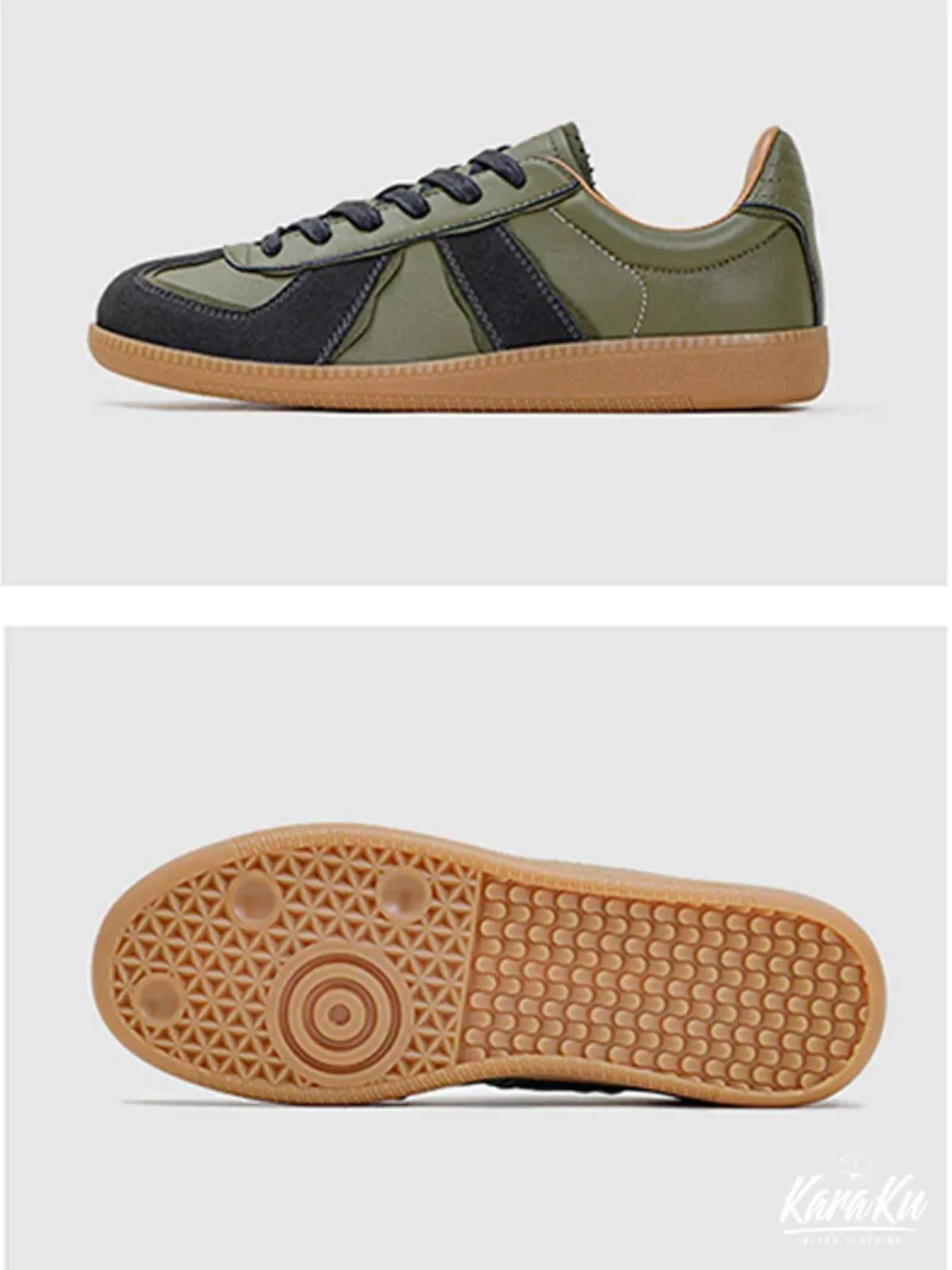 Lambskin German Military Sneakers