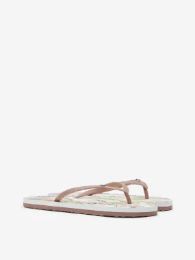 LUNA BLU Multicolour Tropical Design Flip-Flop