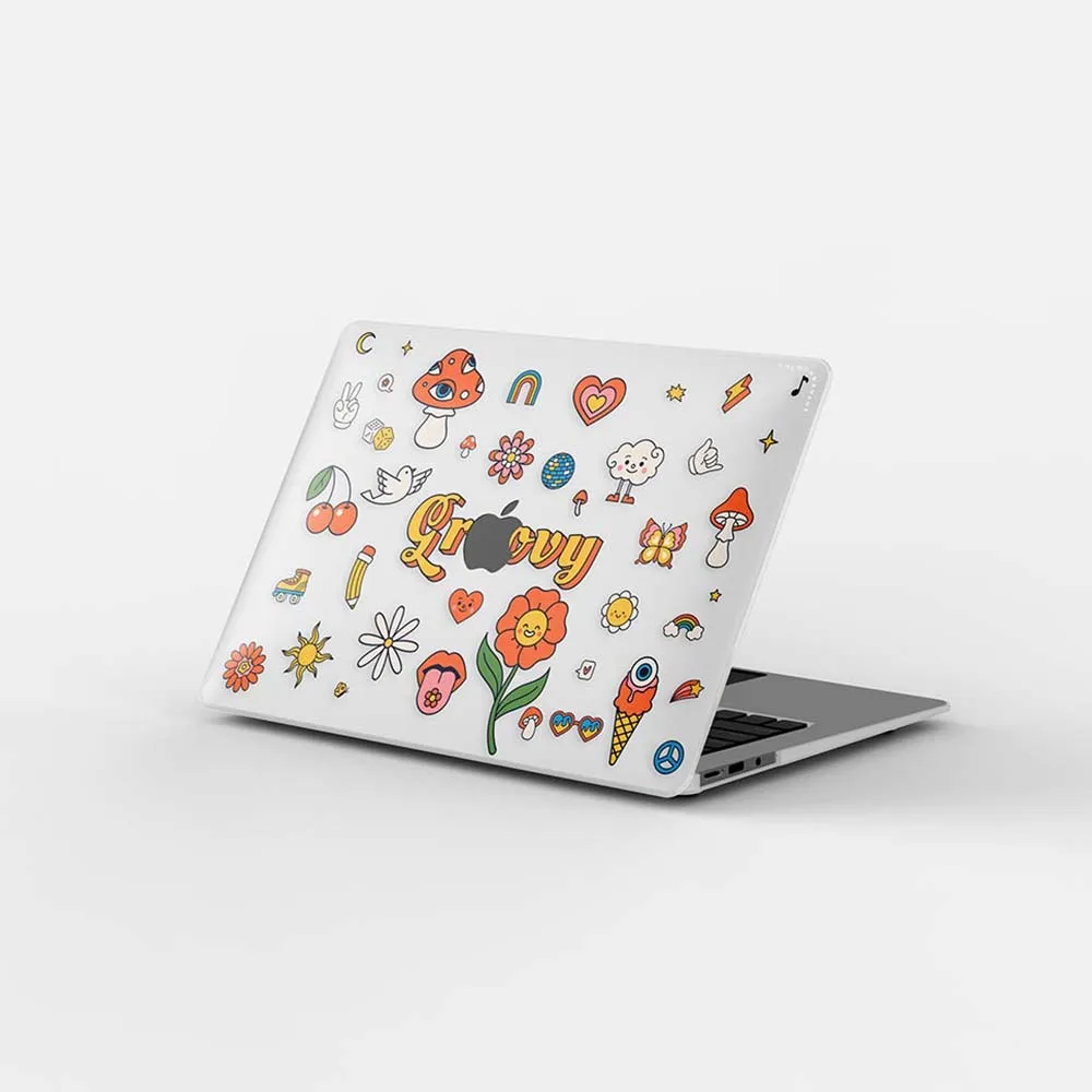 Macbook Case - Groovy Retro