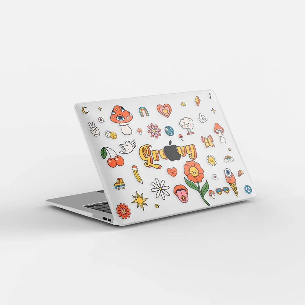 Macbook Case - Groovy Retro