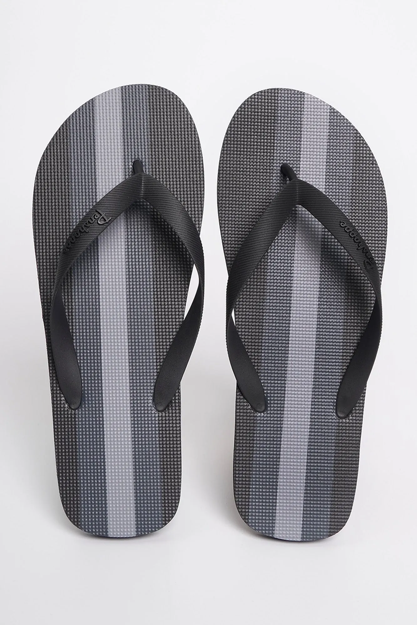 Men's Striped Flip Flops