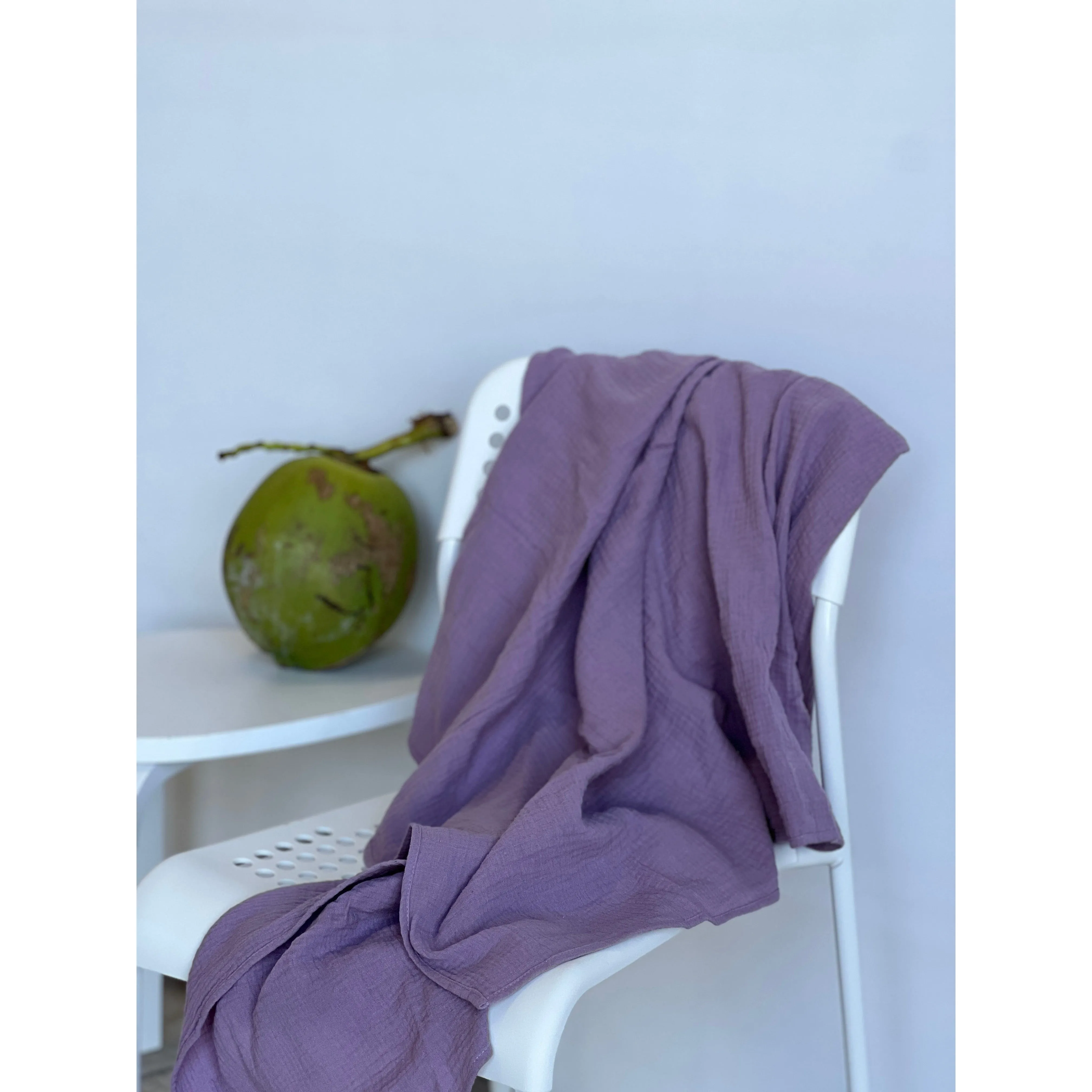 Muslin Sarong/Towel in Lilac